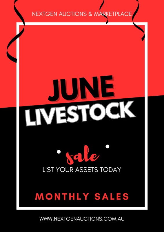 MONTHLY LIVESTOCK AUCTION NEXTGEN AUCTIONS