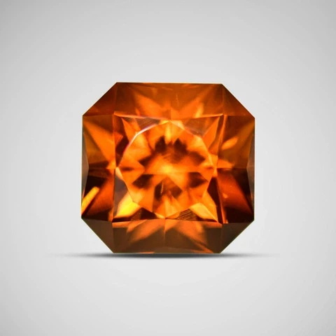 1ct Precision cut Madeira Citrine 361