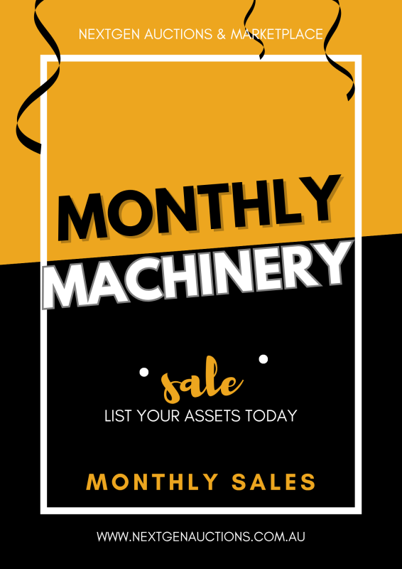 Montholy Machinery Auction Australia