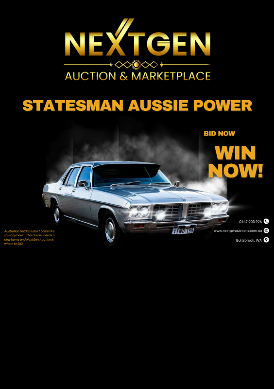 1973 HQ Statesman Pure Australian Made