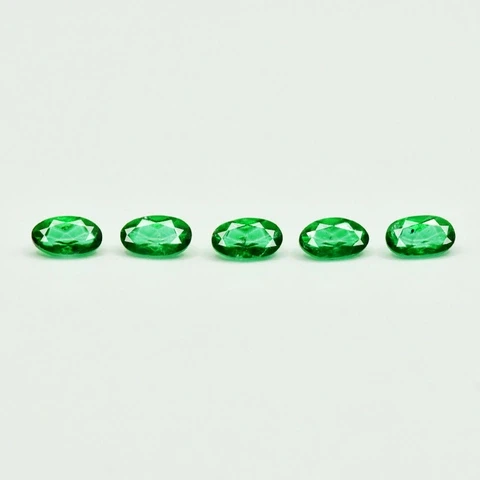 1ct Green Topaz 5pcs 234