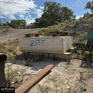 20 ton Concrete Block