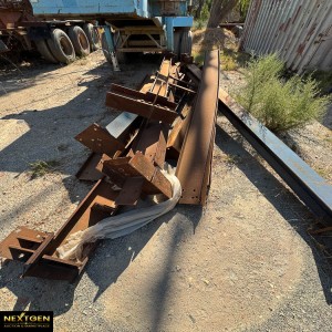 Lot of steel beams