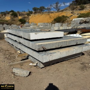 3 x Concrete Slabs