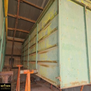 Grain bin and hobbs hoist