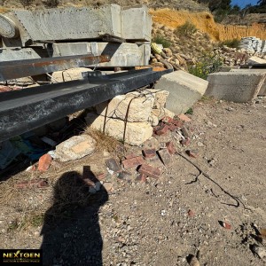 Pack of limestone blocks