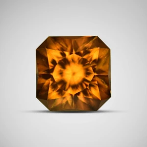 3ct Precision cut Cognac Citrine 367