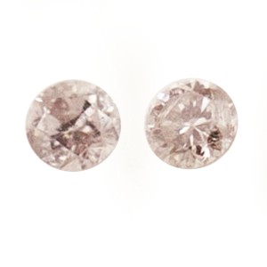 Fancy pink diamond pair