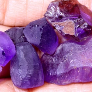 46ct Rough Amethyst parcel