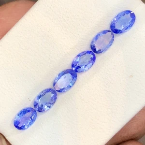 6pcs Natural Tanzanite 2ct 257