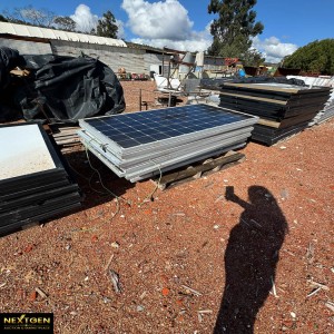 Stack of 15 Solar panels 0086
