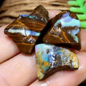 Boulder Opal Rough parcel 036