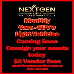 Monthly Cars and Light Vehicle Auction July