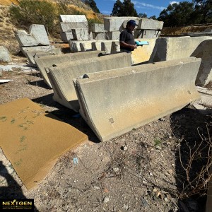 Concrete wall dividers