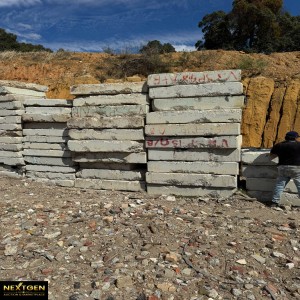 Lot of 10 concrete slabs or panels