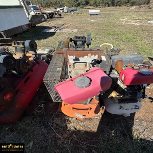 Dieselpowered air compressor