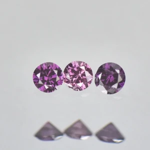 Pink purple Diamonds 3pcs 248
