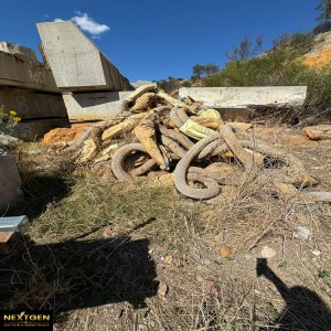 Recycled Ship Anchor Rope