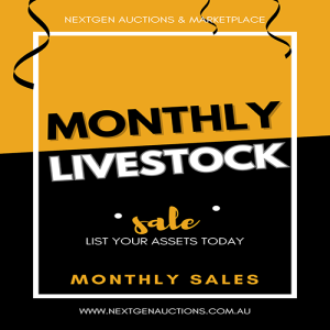 Online Livestock Auction Monthly