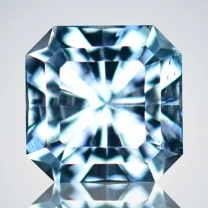 1ct Precision cut Swiss Blue Topaz 372