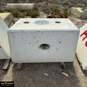 2 ton Concrete block