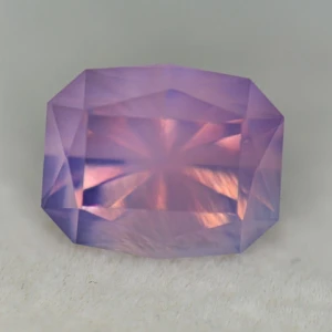 2ct Precision cut Lavendar Quartz 216