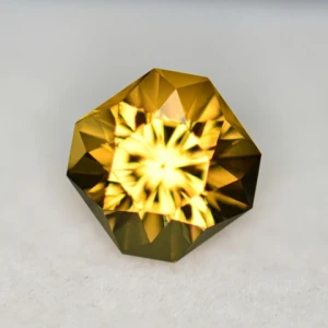 2ct Precision cut Cognac Citrine 218