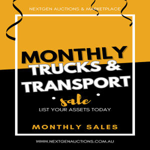 Trucks and Transport Auction Australia Wide