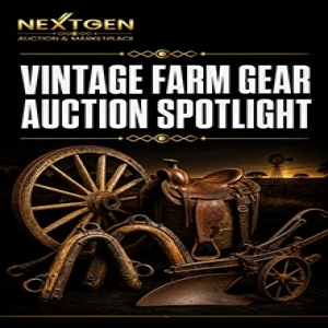 Antique Horse Drawn Implements  Vintage Saddlery Auction
