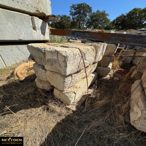 Pack Recycled Limestone Blocks
