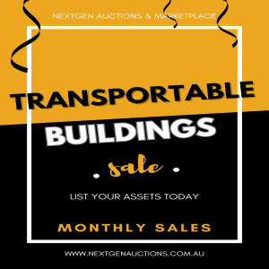 TRANSPORTABLE BUILDINGS AUCTION