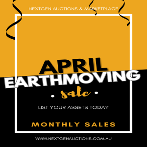 MONTHLY EARTHMOVING AUCTION