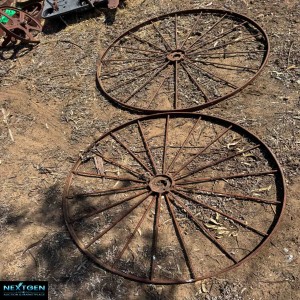 2 x Wagon Wheels Large