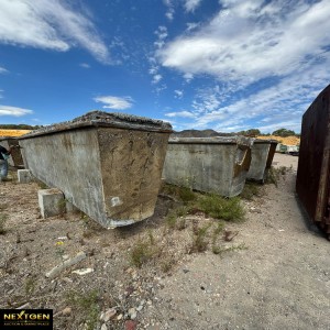 2 x Concrete footing blocks