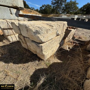 Pack Recycled Limestone Blocks