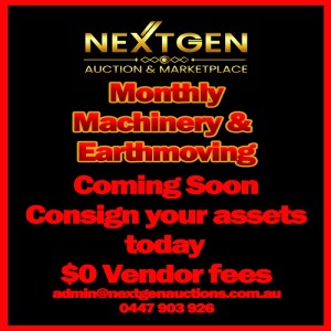 July Monthly Earthmoving and Machinery Auction